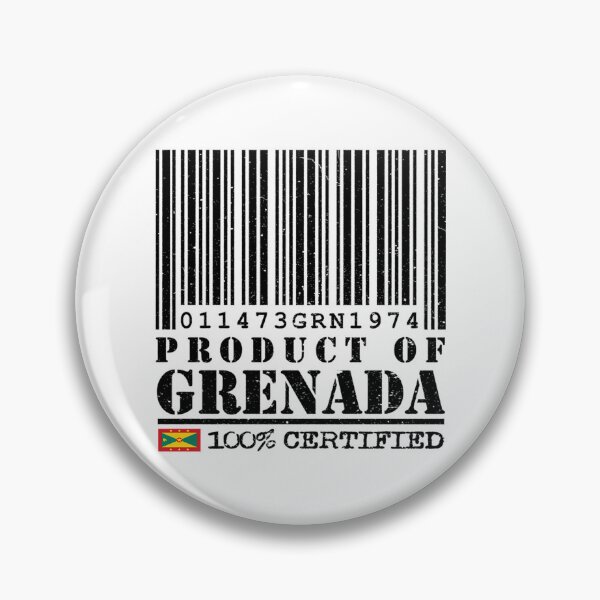 Item preview, Product Of Grenada - Barcode  100 Certified designed and sold by harlyn-keyse.