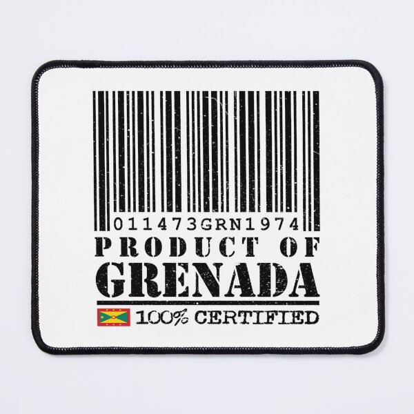 Item preview, Product Of Grenada - Barcode  100 Certified designed and sold by harlyn-keyse.