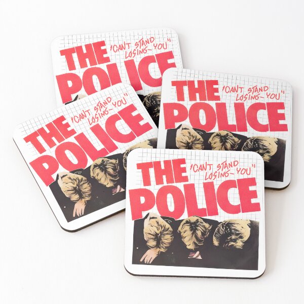 Item preview, 70s New Wave Aesthetic ------ Vintage Grid Paper Punk Graphic__ The Police designed and sold by Alternatifest.