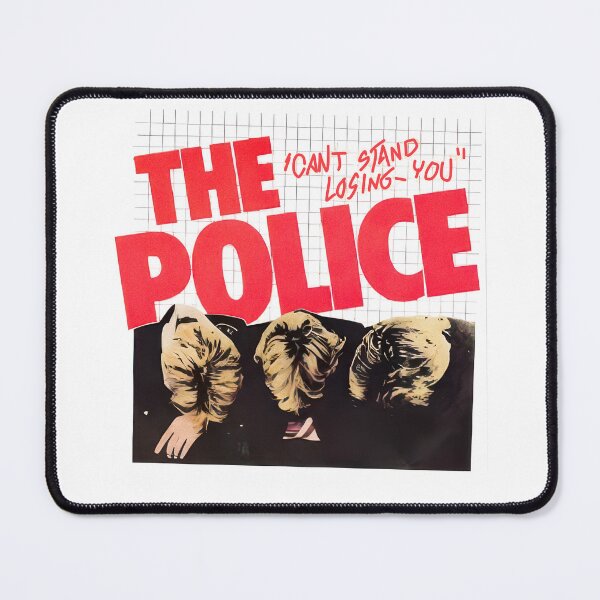Item preview, 70s New Wave Aesthetic ------ Vintage Grid Paper Punk Graphic__ The Police designed and sold by Alternatifest.