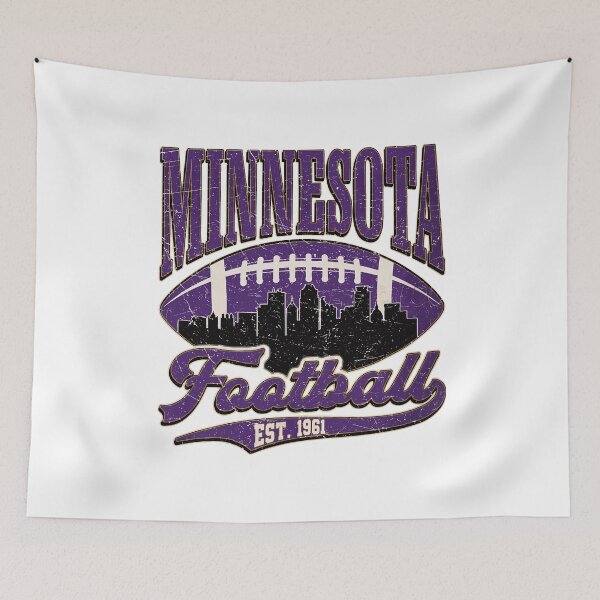 Item preview, Minnesota Football Retro Vintage Skyline Shirt designed and sold by MeneesStefano.