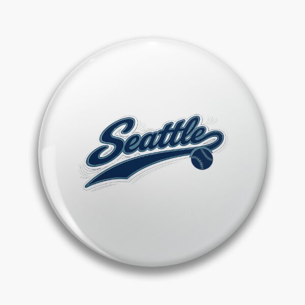 Item preview, Seattle Baseball Script Vintage Style designed and sold by BeyonceBuc.
