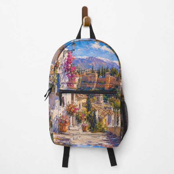Item preview, Granada, Spain – a painting of a summer day in this beautiful European city. designed and sold by GalleryKauffeld.
