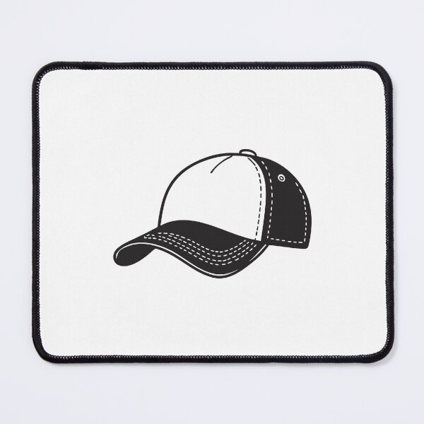 Item preview, A varsity cap with embroidered letters in doodle sketch form designed and sold by rasagamastore.