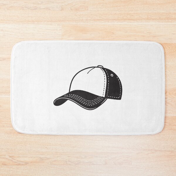 Item preview, A varsity cap with embroidered letters in doodle sketch form designed and sold by rasagamastore.