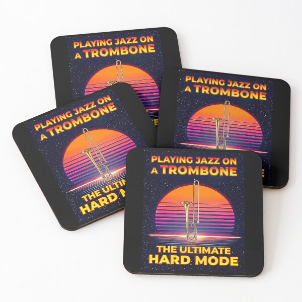 Item preview, Playing Jazz on a Trombone   - International Jazz Day designed and sold by Art-Arcade6.