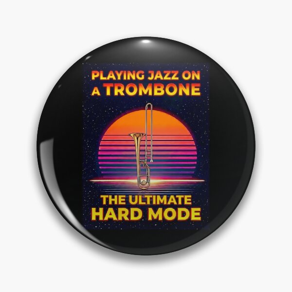 Item preview, Playing Jazz on a Trombone   - International Jazz Day designed and sold by Art-Arcade6.