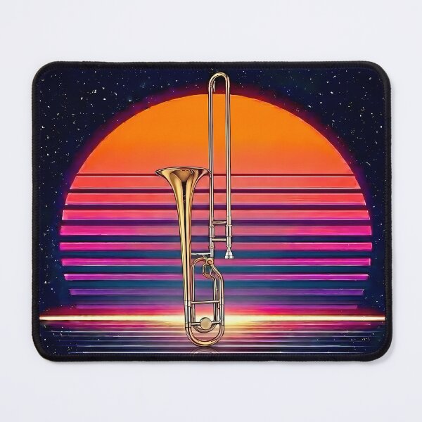 Item preview, Playing Jazz on a Trombone - International Jazz Day designed and sold by Art-Arcade6.