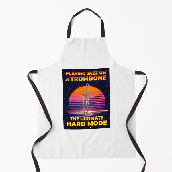 Item preview, Playing Jazz on a Trombone - International Jazz Day designed and sold by Art-Arcade6.