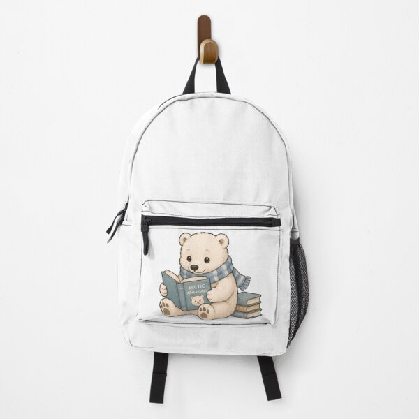 Item preview, Bookwork Polar Bear designed and sold by MellowMunchkins.