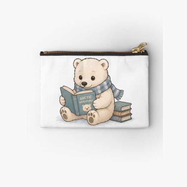 Item preview, Bookwork Polar Bear designed and sold by MellowMunchkins.