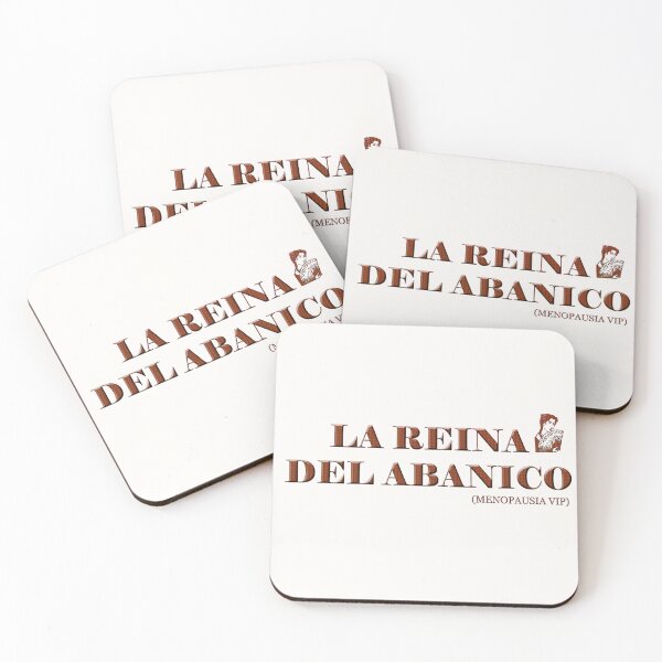 Item preview, La Reina del Abanico 2 - Spanish Menopause Humor designed and sold by Yamy Morrell Art and Design.