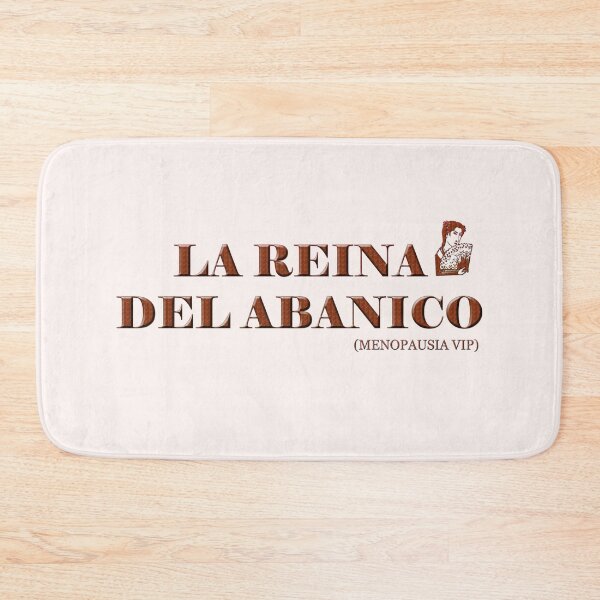Item preview, La Reina del Abanico 2 - Spanish Menopause Humor designed and sold by Yamy Morrell Art and Design.
