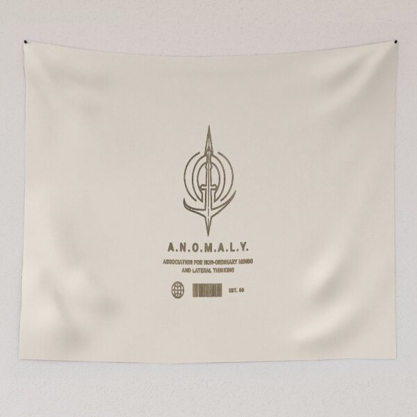 Item preview, A.N.O.M.A.L.Y. Cyberpunk Logo - Association For Non-Ordinary Minds Art designed and sold by FABIOLA1970.