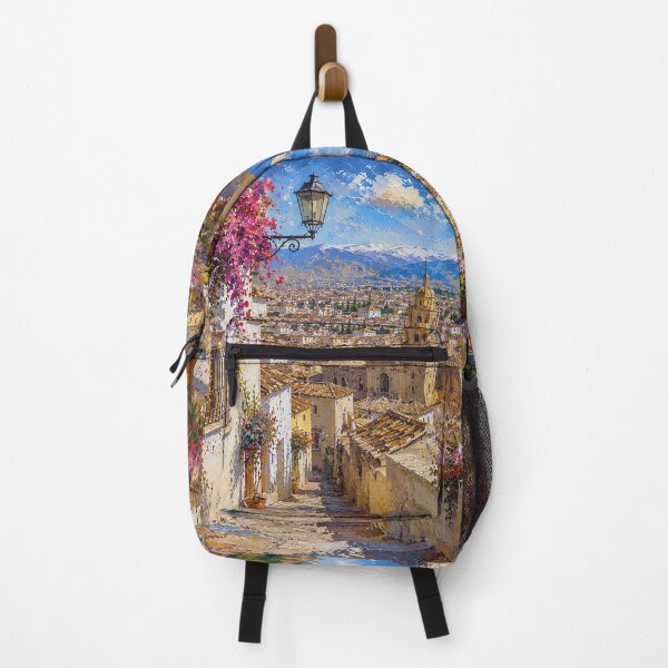 Item preview, A painting of Granada, Spain – A Beautiful city in Europe. designed and sold by GalleryKauffeld.