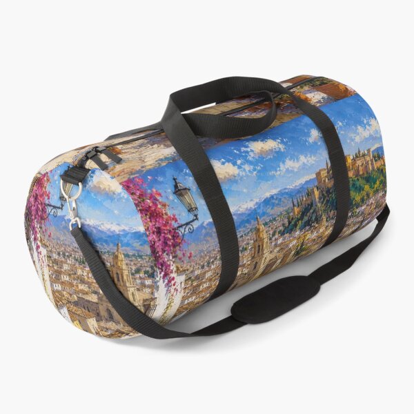 Item preview, A painting of Granada, Spain – A Beautiful city in Europe. designed and sold by GalleryKauffeld.