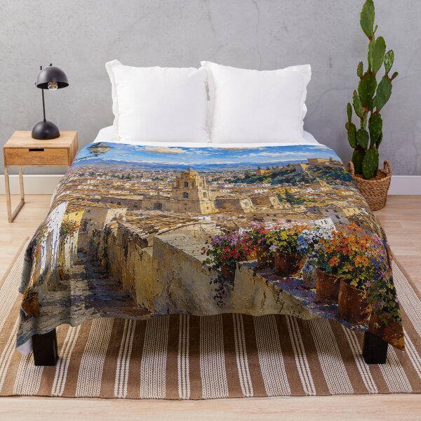 Item preview, A painting of Granada, Spain – A Beautiful city in Europe. designed and sold by GalleryKauffeld.