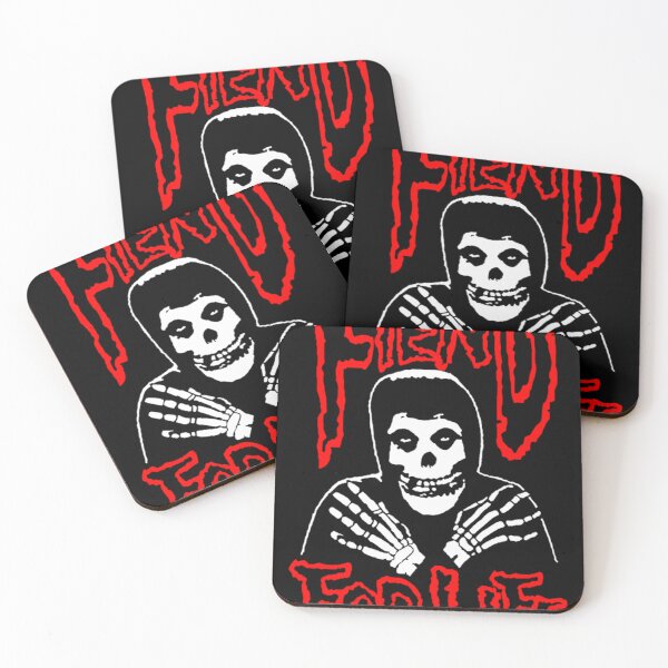 Item preview, Fiend For Life Misfits Punk Rock Band designed and sold by MarineCanvas.