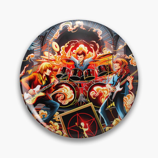 Item preview, Moving Pictures Rush Band Logo designed and sold by MarineCanvas.