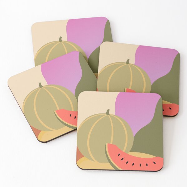 Item preview, Watermelon in warm colors – a modern summer motif designed and sold by Kisho.
