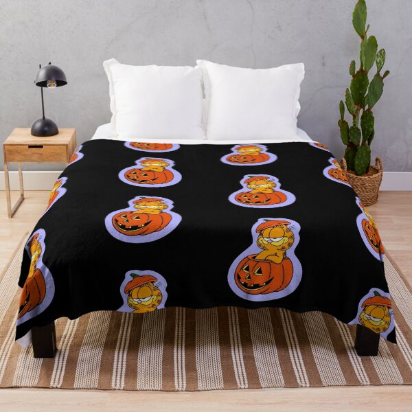 Item preview, Orange Cat Halloween - Purple Outline  designed and sold by The Abysmall.
