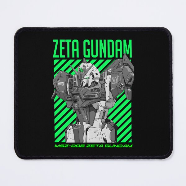 Item preview, black white neon MSZ-006 Zeta Gundam full colour illustration VECTOR art hand draw designed and sold by sabartgunpla.