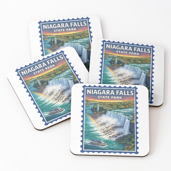Item preview, Niagara Falls Stamp designed and sold by devonclemon.