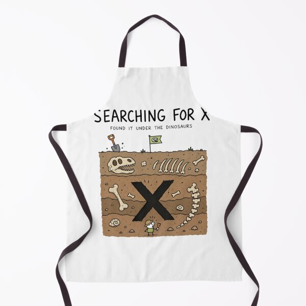 Item preview, Searching For X Funny Math Dinosaur Paleontology Back To School Student Humor designed and sold by MonkiFlipp.