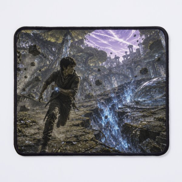 Item preview, Anti-Gravity Crystal Forest | Epic Sci-Fi Fantasy Landscape Art designed and sold by Element Horizon Studio.