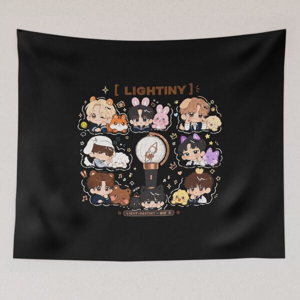 Item preview, Cute Chibi Idol Group Fan Art designed and sold by WendyFros39809.