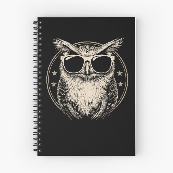 Item preview, Retro Cool Owl Wearing Sunglasses Vintage Bird designed and sold by Moizento.