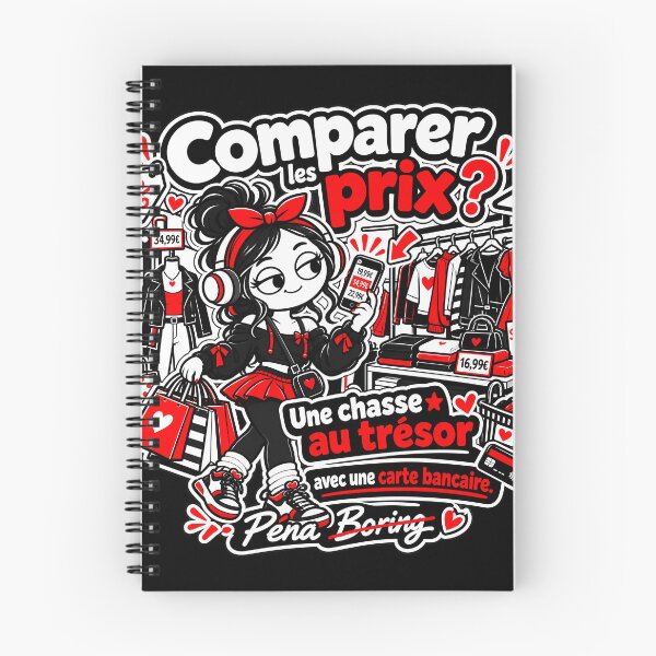 Item preview, Comparing prices? A treasure hunt with a credit card – Women's shopping humor designed and sold by J-Impression.