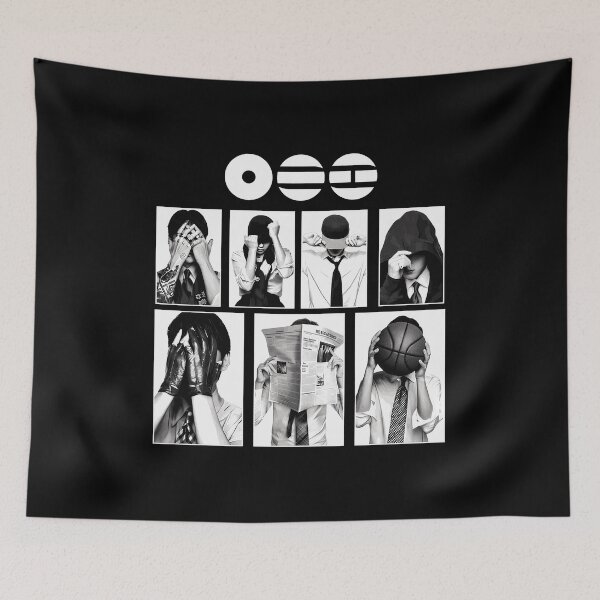 Item preview, Mysterious Art Grid Portraits designed and sold by douglashold.