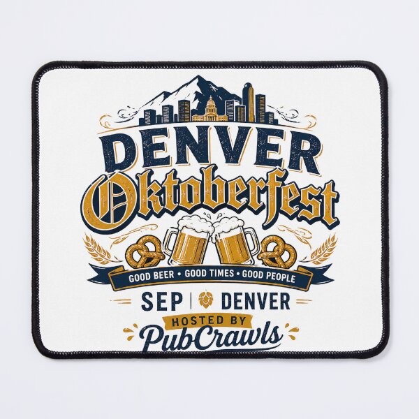 Item preview, Denver Oktoberfest 2026 Festival Celebration Design designed and sold by IRON WINGS /USAF.