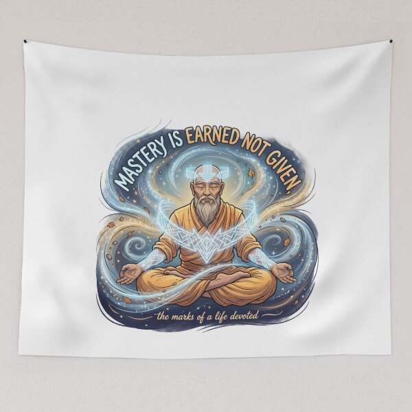 Item preview, Air Master Glowing Marks Mastery Eastern Spiritual designed and sold by LunaMarkos.