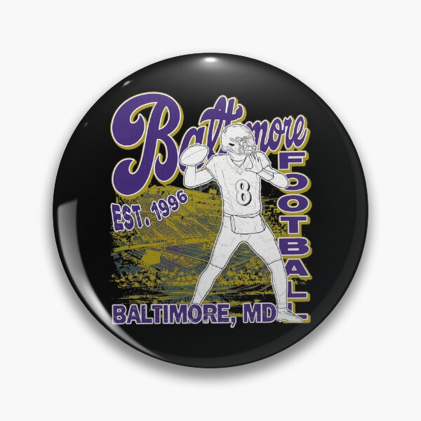 Item preview, Retro Baltimore Football Est 1996 Graphic designed and sold by HannahWel16021.