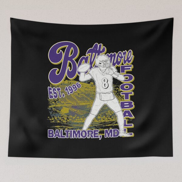 Item preview, Retro Baltimore Football Est 1996 Graphic designed and sold by HannahWel16021.