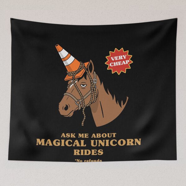 Item preview, Magical Unicorn Rides – The Ultimate Unicorn Experience designed and sold by messy-nessie.