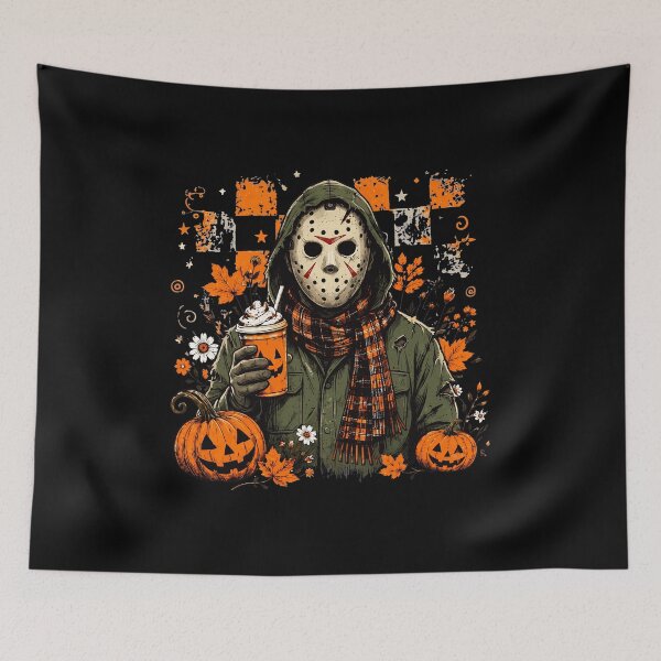 Item preview, Autumn Horror Pumpkin Spice Coffee designed and sold by kowenkeledji.