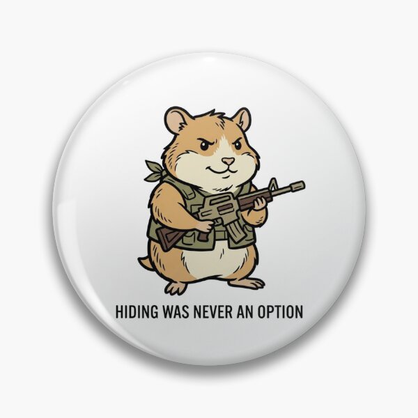 Item preview, Tactical Hamster Hiding Was Never An Option Funny Guinea Pig Military Gun Humor designed and sold by raedattia.