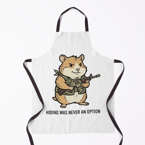 Item preview, Tactical Hamster Hiding Was Never An Option Funny Guinea Pig Military Gun Humor designed and sold by raedattia.