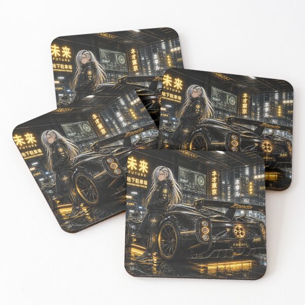 Item preview, Cyberpunk T-shirt - Anime Carbon Gold. designed and sold by JMAVILA ART.