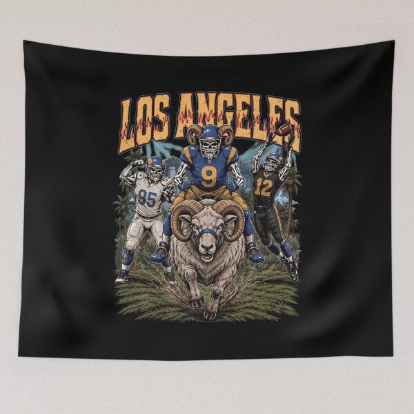 Item preview, LA Sports Skeleton Ram Vintage designed and sold by ashkankett.
