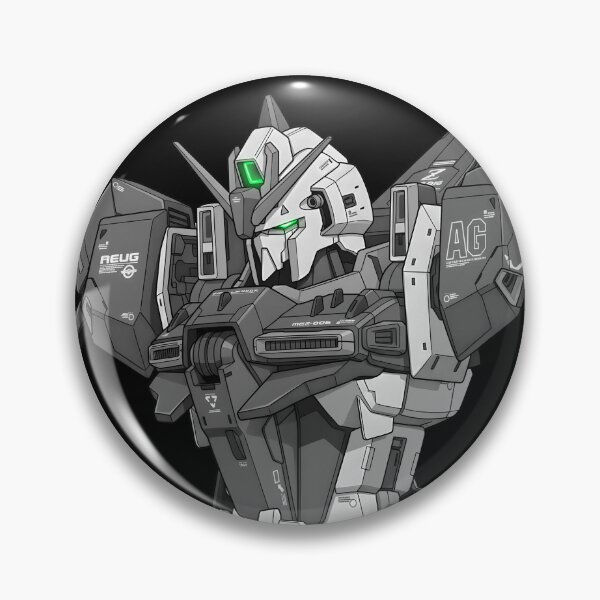 Item preview, black white MSZ-006 Zeta Gundam VECTOR art clean design designed and sold by sabartgunpla.