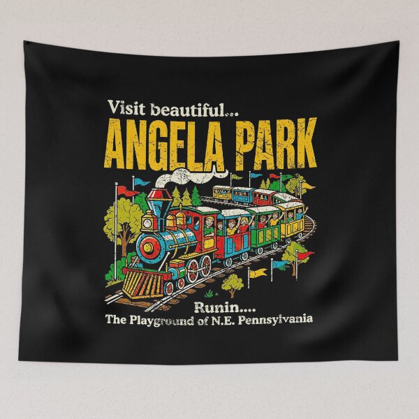 Item preview, Visit Beautiful Angela Park Vintage Train Pennsylvania Nostalgia designed and sold by luffyShop1.