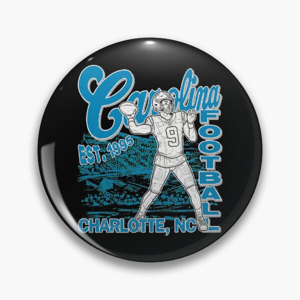 Item preview, Vintage Football Fan Apparel Charlotte NC designed and sold by HannahWel16021.