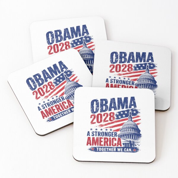 Item preview, Obama 2028 A Stronger America Together We Can Future Election Politics Supporter designed and sold by JonesFlora2025.