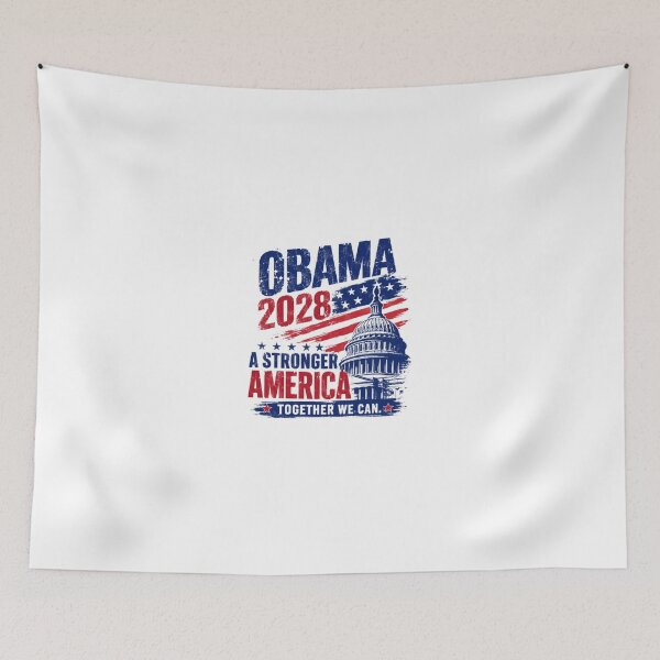 Item preview, Obama 2028 A Stronger America Together We Can Future Election Politics Supporter designed and sold by JonesFlora2025.