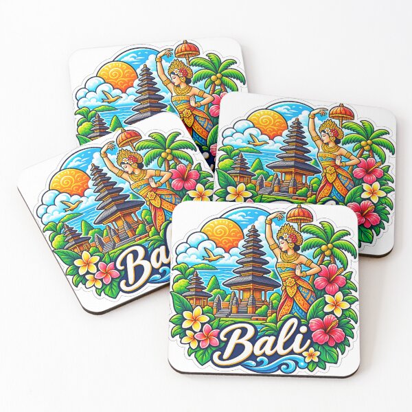 Item preview, Bali Indonesia – Tropical Island Travel Art designed and sold by ChicClicker.