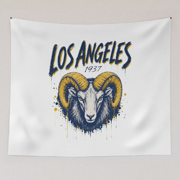 Item preview, Vintage Ram Los Angeles Retro Style designed and sold by StanleyBr11648.